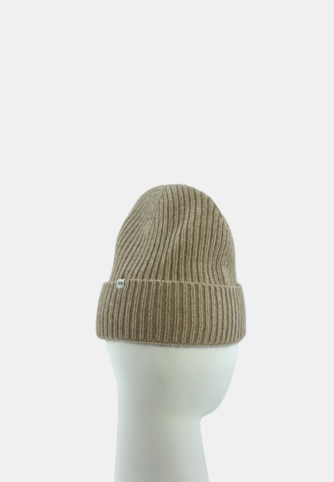 N33 Ribbed Beanie Hat NTHIRTYTHREE, Made in Italy, Made from recycled wool, sustainable, organic, cozy, warm, comfortable, knitted hat, bonnet, Mütze, Strickmütze, Wintermütze modern, Designer, Premium, Luxus Mütze, Hut, Handmade, Artisan-made beanie knitted hat