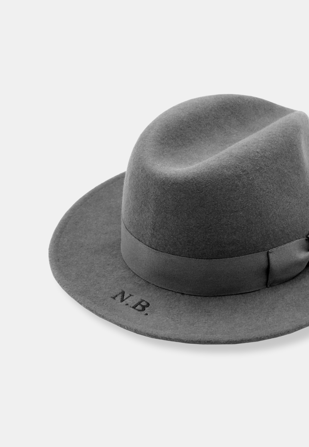 N33 NTHIRTYTHREE FELT HAT PERSONALIZATION SERVICE - ADD YOUR INITALS